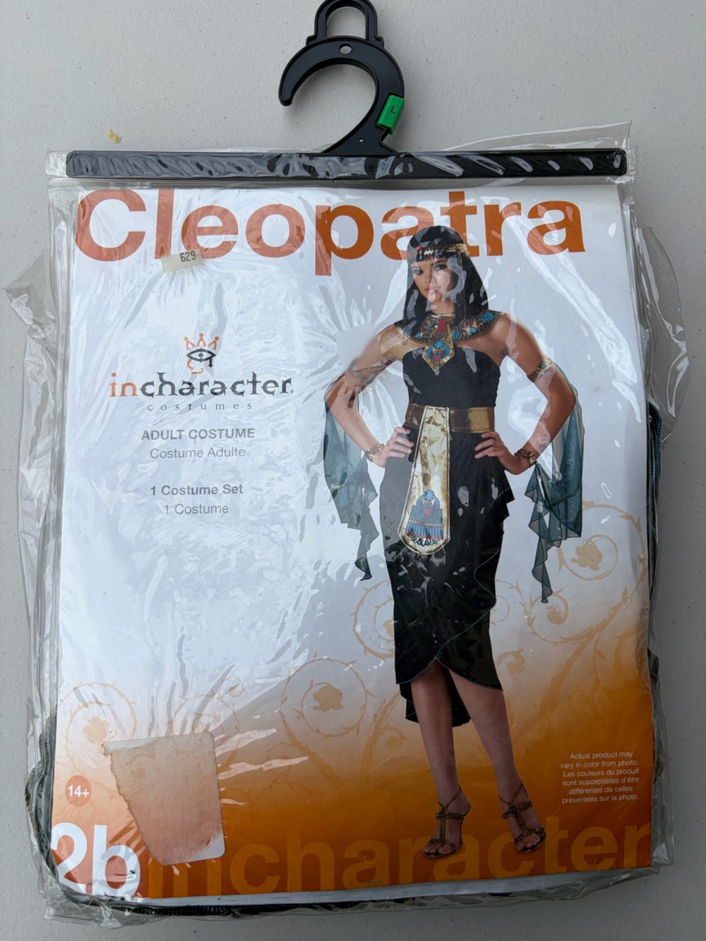 Cleopatra Adult Costume - Black